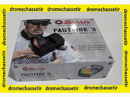 POINT ROUGE Panoramique Burris Fast Fire 3, point de 3 Moa avec embase pour rail picatinny