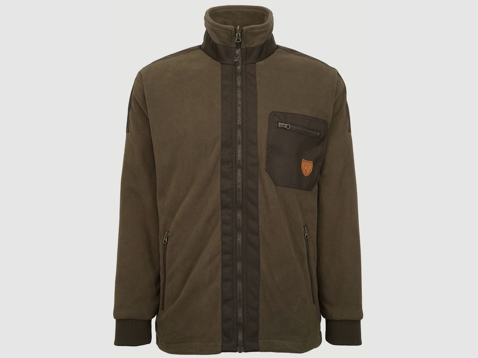 Hubertus Veste polaire réversible Pirsch, camouflage olive/marron, image 6 sur 7