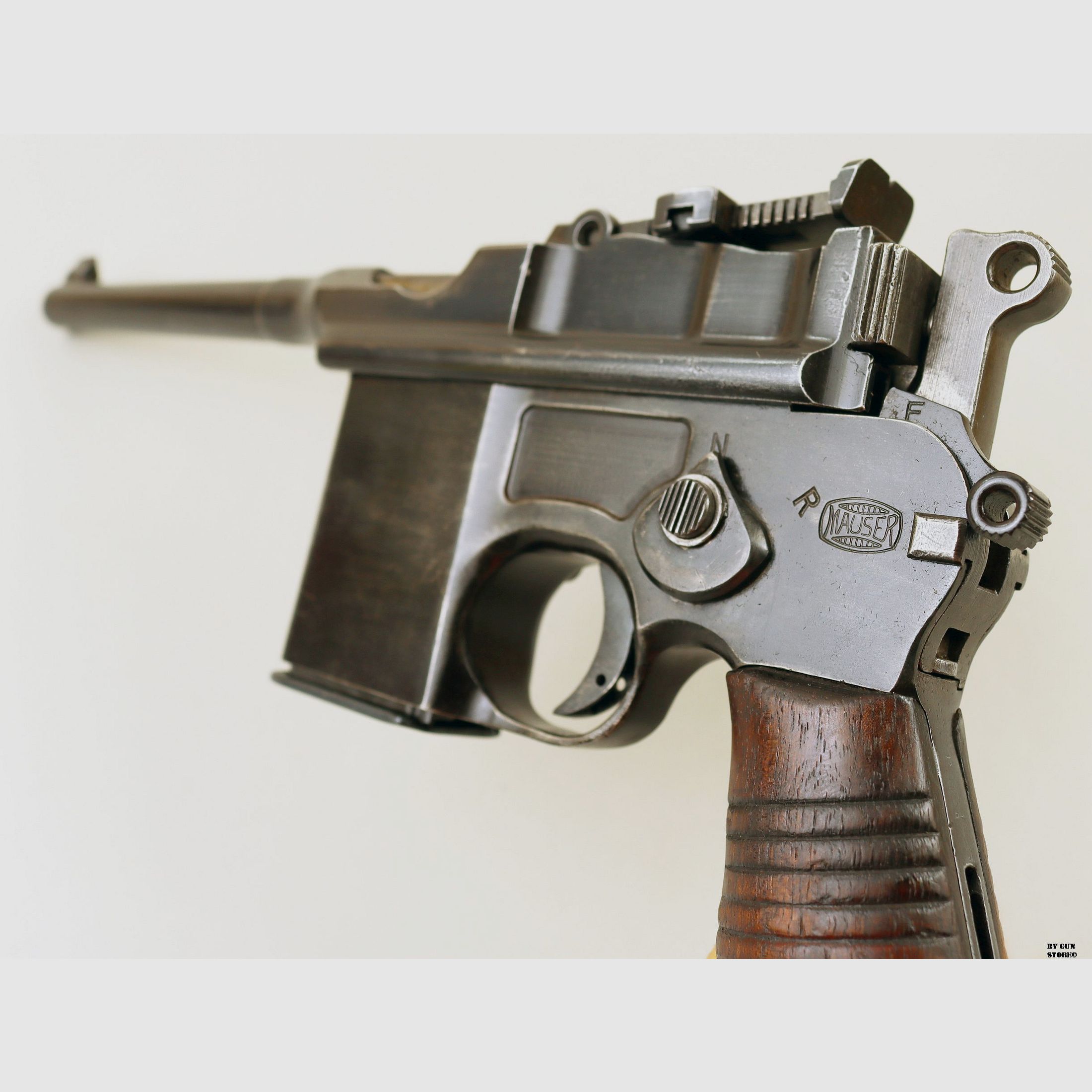 Mauser pistol mod. M712 rapid fire cal. 7.63 Mauser ser. 90751, image 21 of 23