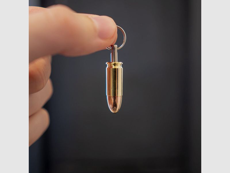 SCHLÜSSELANHÄNGER "9MM LUGER"