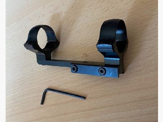 Brünner Aufschub-Montageschiene für ZH, 500 -f. ZFR Tubus D: 30 mm BH 19 mm