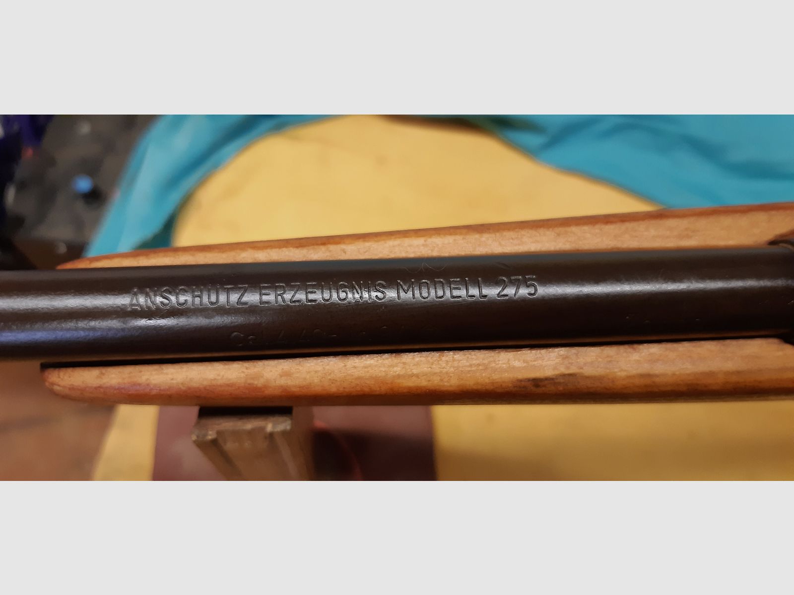 Karabinek pneumatyczny model Anschütz 275, w doskonałym stanie