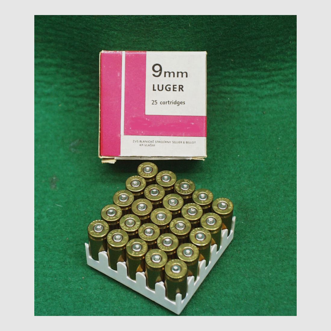 Winchester cases 9mm Luger, used