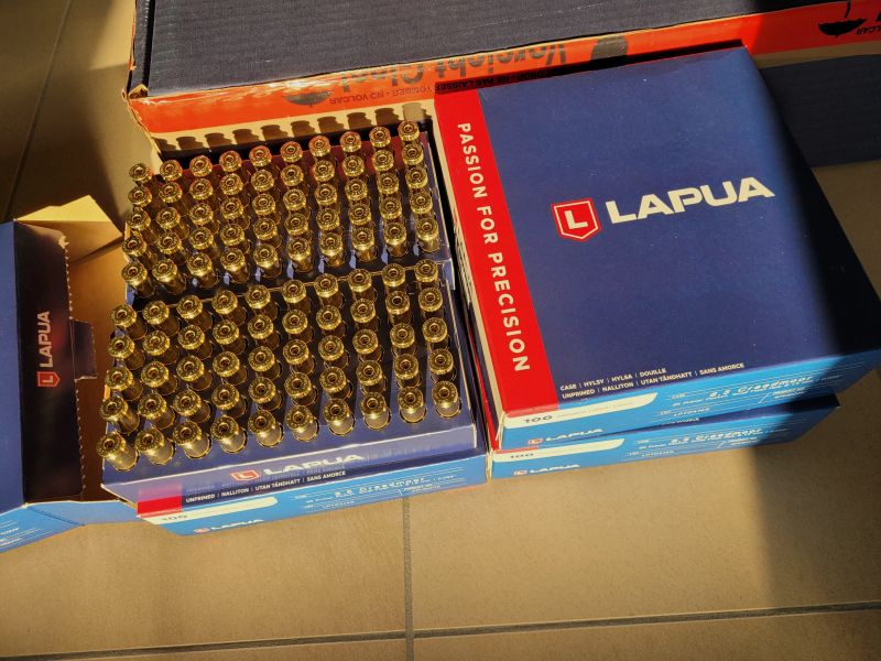 600 Stück NEUE LAPUA CASES | Wiederlade Hülsen | 6,5 CREEDMOOR SR Primer Pocket 1,5mm Small #4PH6011