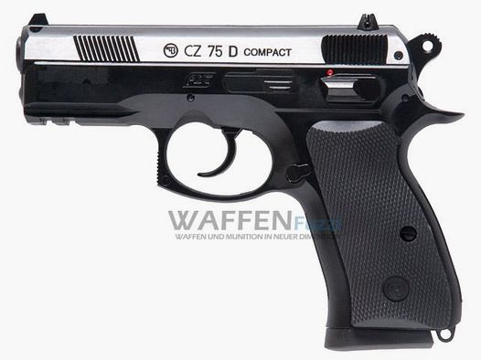 CZ 75D Compact Dual Tone CO2 Pistole 4,5 mm BB, Non Blow Back