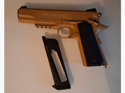 Colt Government Rail Gun CO2 Luftpistole 4.5mm GBB