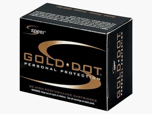 Speer 9mm Luger Gold Dot HP 9.5g/147grs.