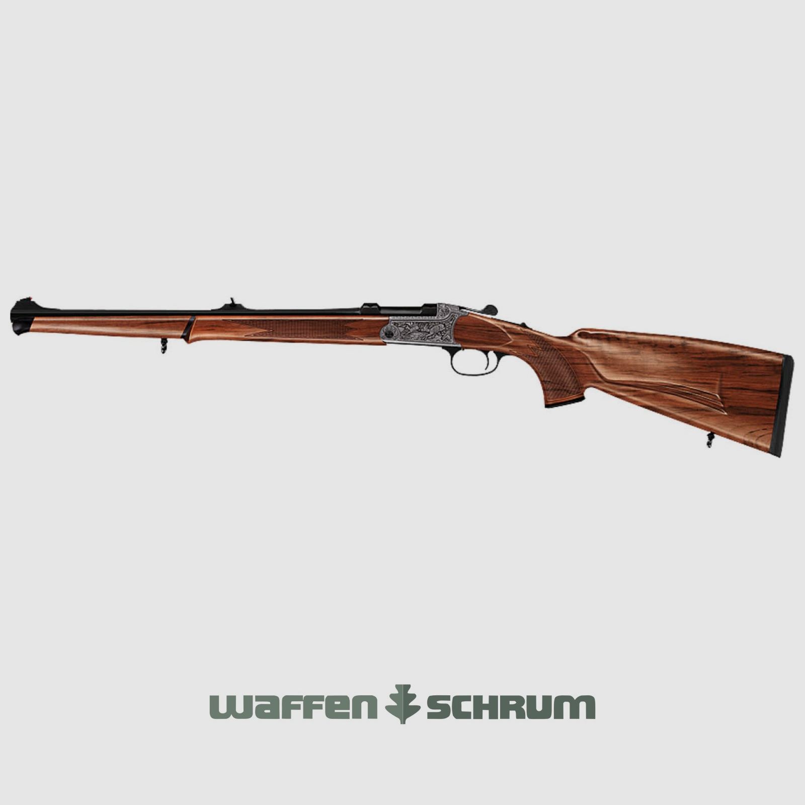 Blaser K95 Stutzen Luxus SHK:4 / Gravur: links-Schwarzwild & rechts-Rehwild