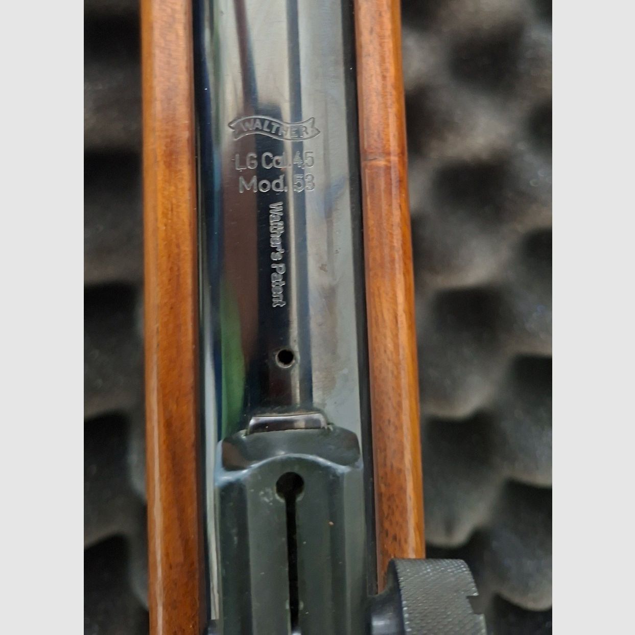 Walther LG53 Sport Luftgewehr Kaliber 4,5 Knicklauf Modell 53 top zustand inkl. Koffer