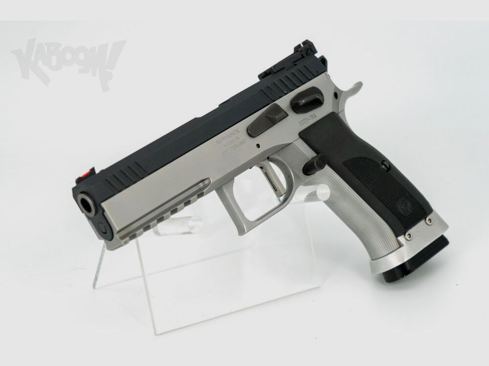 Sphinx 3000 Competition Production 9 mm – ok. 250 strzałów – kompletny – Rarit Competition Production, zdjęcie 3 z 9