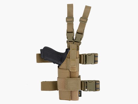 Modular Universal Drop Leg Holster - Coyote Brown [8FIELDS PREMIUM]