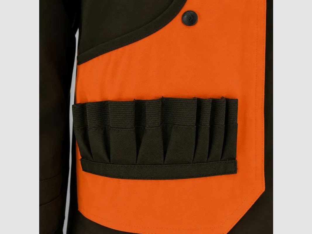 Treeland Jacke Öffnung wasserabweisend orange braun S bis 3XL, Bild 6 von 8