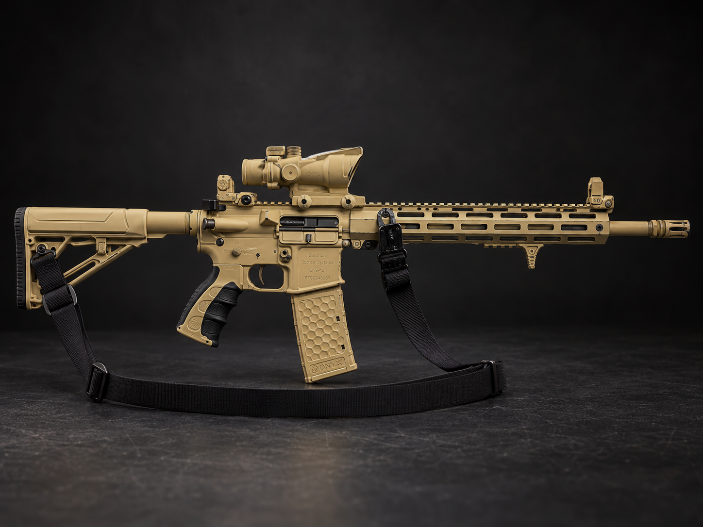 Bavarian Tactical Systems BTS-15 .223 Rem | 16” | Timney 2-Stage | FDE, Bild 3 von 6