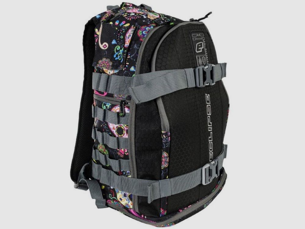 Sac à dos Paintball Molle Planet Eclipse GX2 Gravel (Tête de mort en sucre)