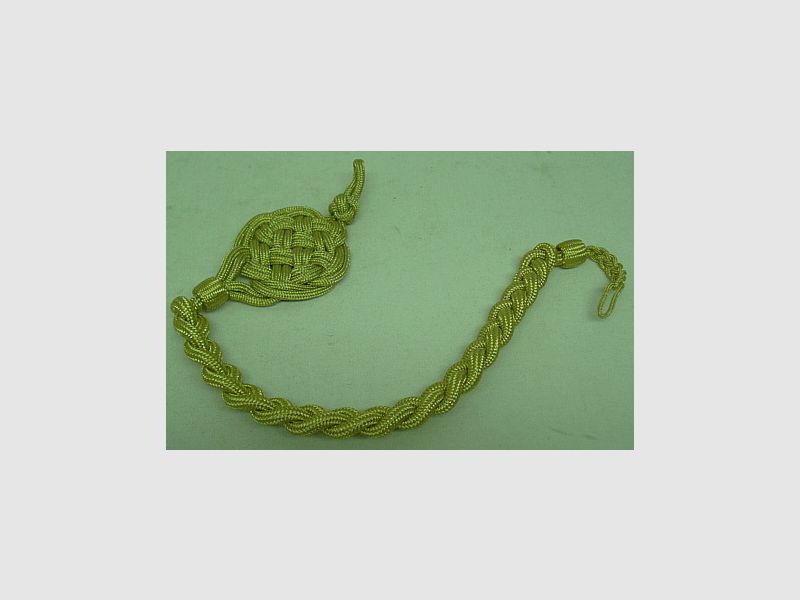 Schützenschnur 50 cm - goldfarbiges inox.