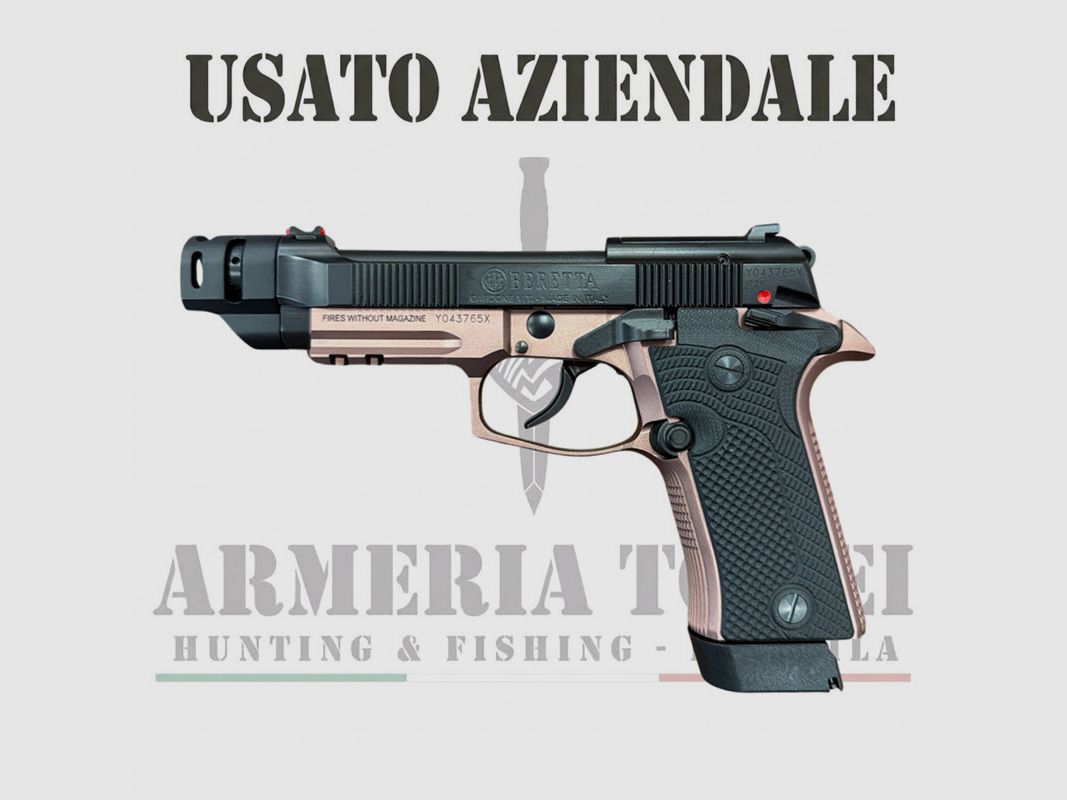 USATO – PISTOLA – BERETTA MOD. 80X CHEETAH TACTICAL SPECIAL EDITION cal. 9 CORTO, immagine 1 di 4