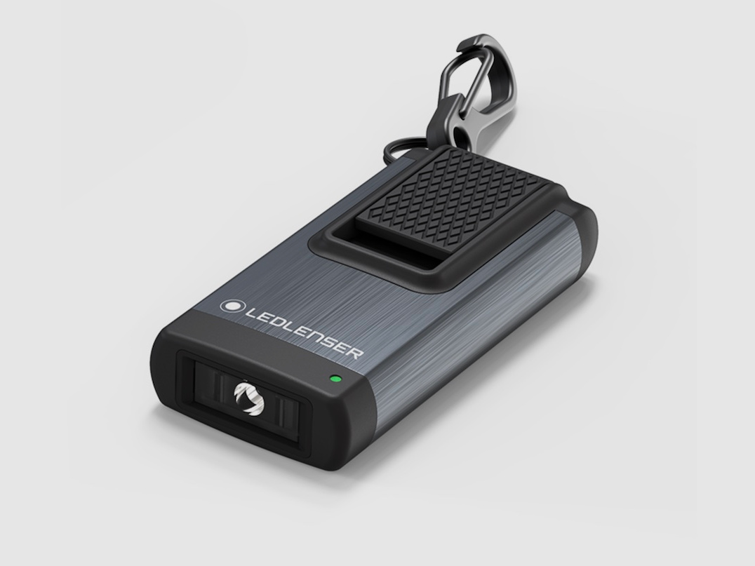 Ledlenser 502574 K4R.2 Schlüsselleuchte 120 Lumen 30 Meter grau