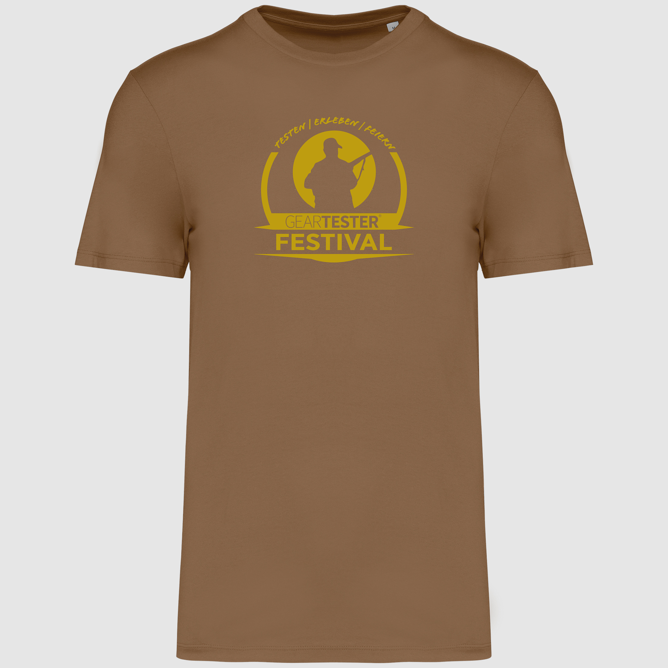 Geartester Festival Bio T-Shirt, großes Logo