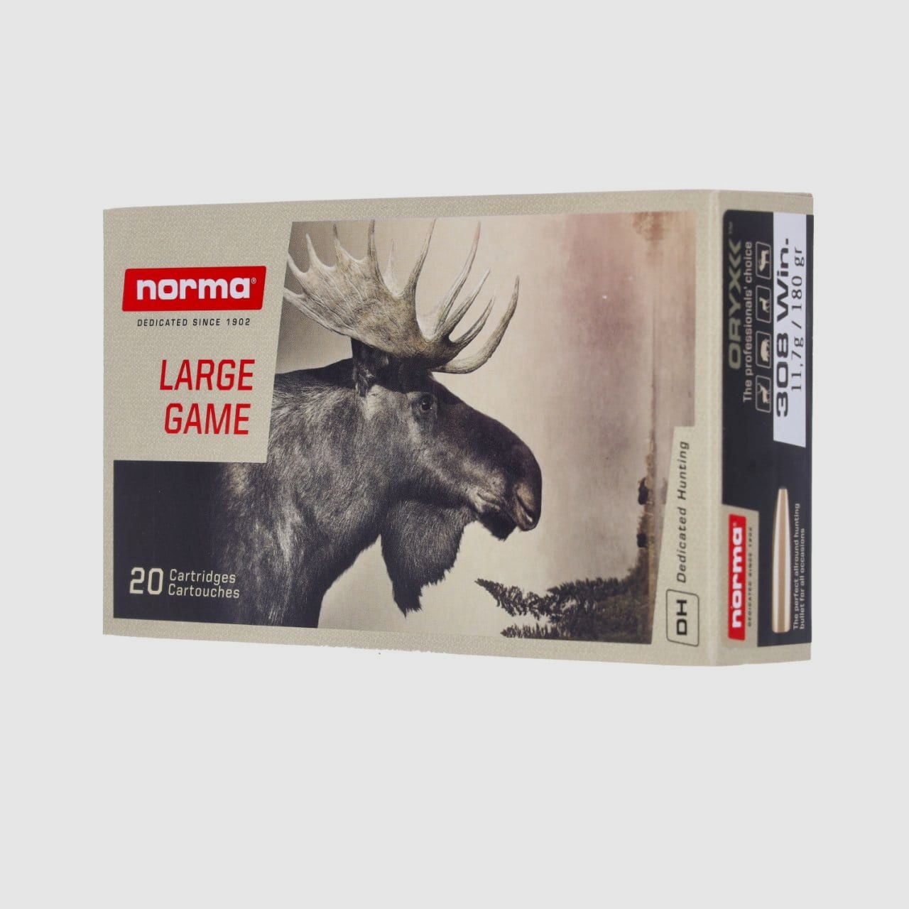 Norma .308 Win. Oryx 180 gr. - 20 Stk.
