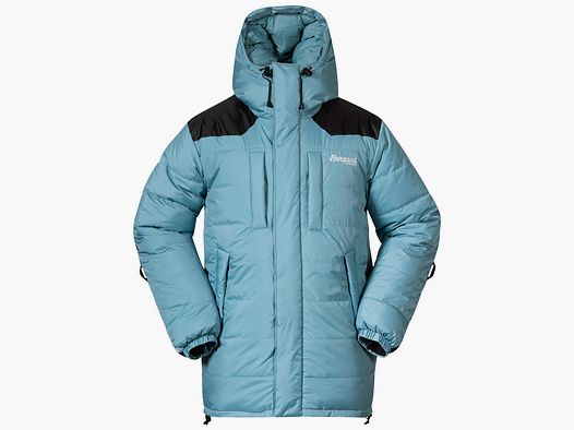 Bergans Expedition Down Parka Unisex Arctic Ocean Blue/Black L