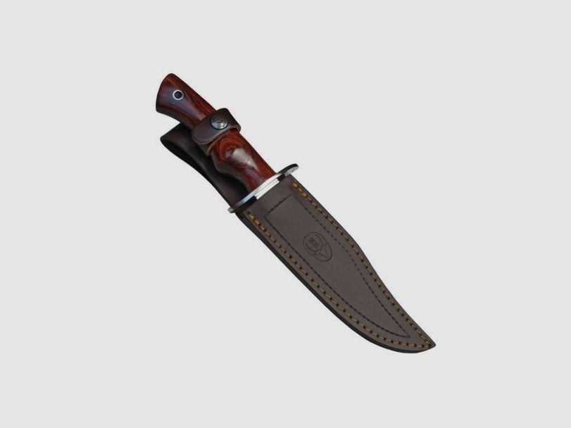 Muela Cazorla Bowie Jagdmesser mit Lederscheide, Bild 3 von 10