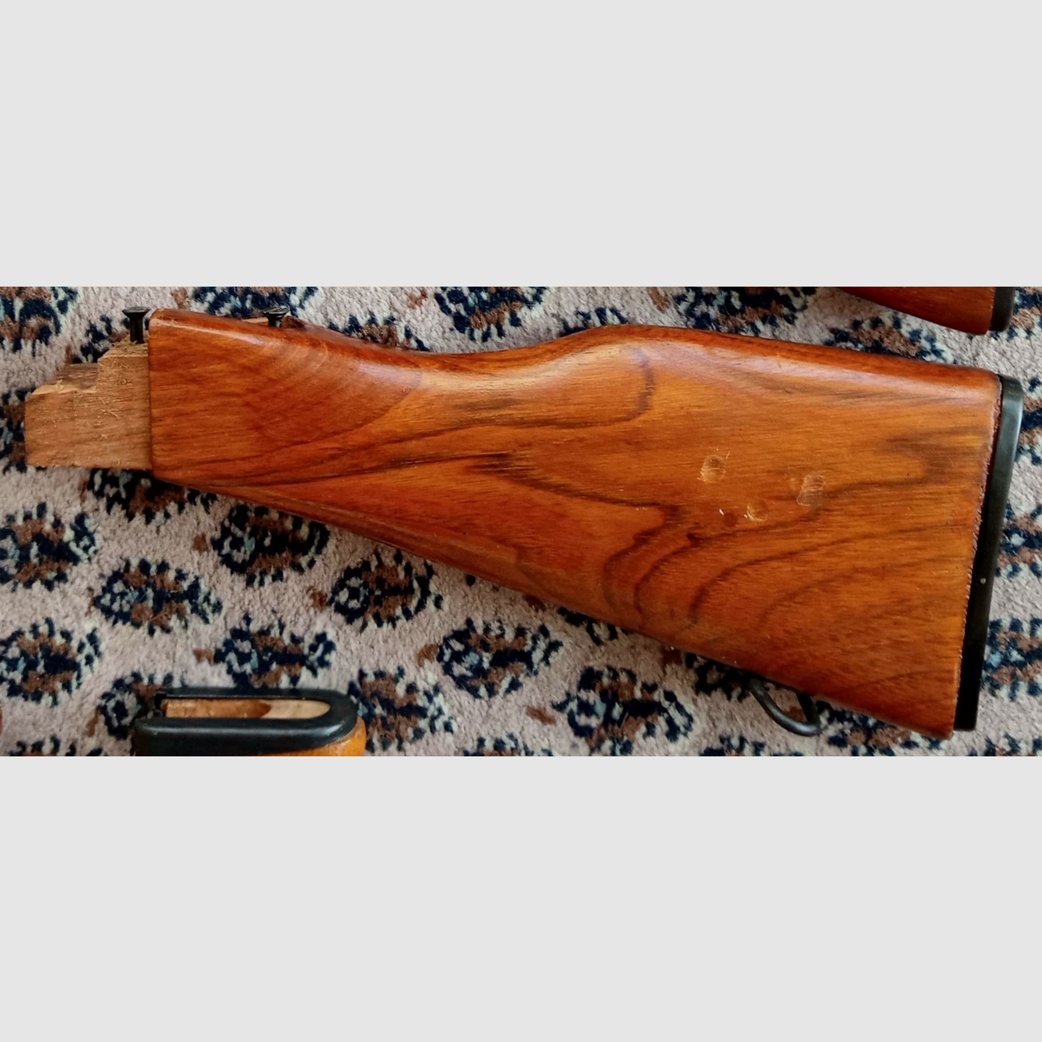 Chinesische Type-56 Schaft-Set aus "Chu-Wood" / Festschaft + Handschutz / Sino AK47  // Norinco SDM Polytech NEDI / Typ 56 