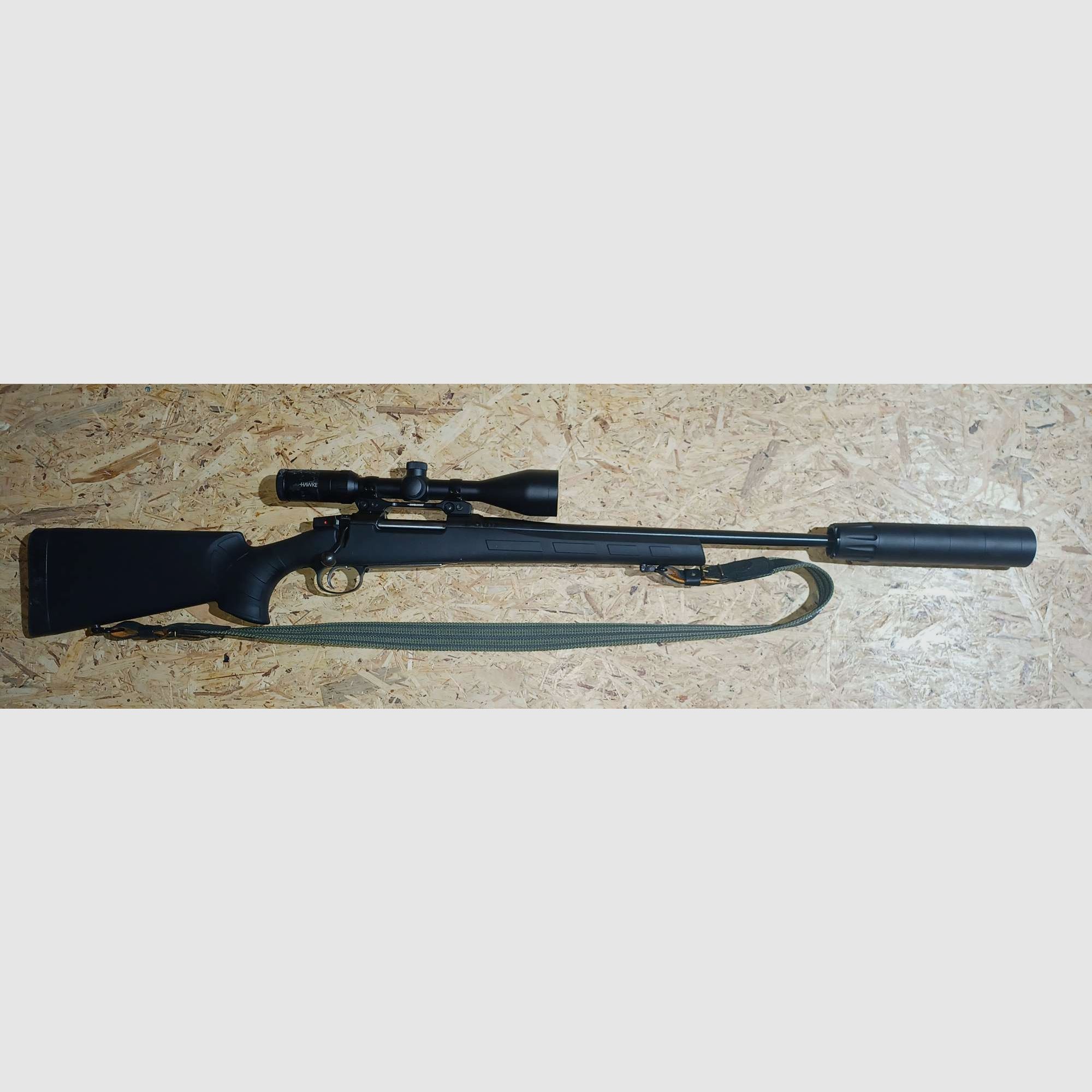 Repeater rifle Brünner Cz 557, cal. 308 Win. with accessories