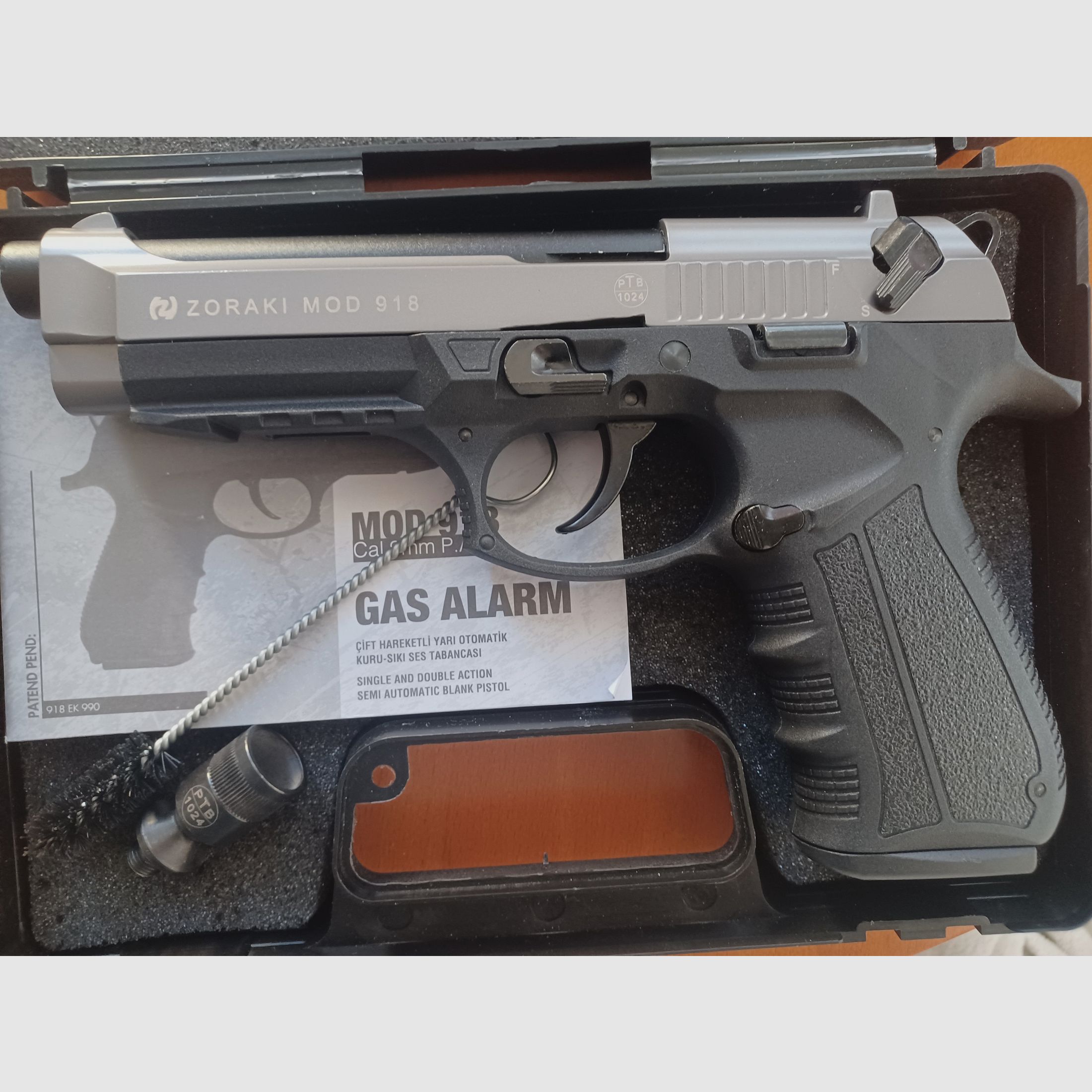 Zoraki 918 cal. 9mm P.A.K., image 1 of 4
