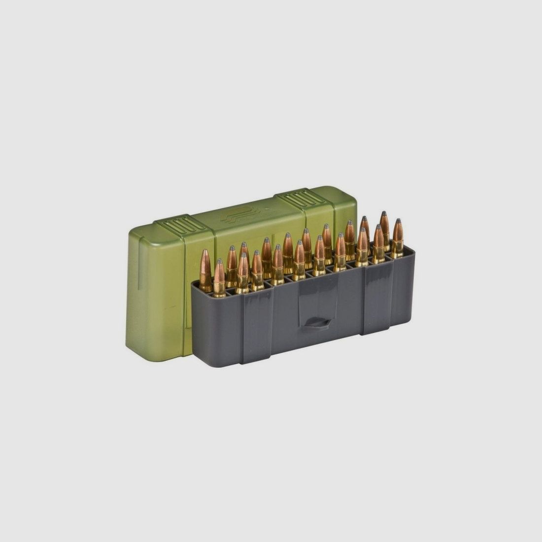 PLANO rifle ammunition cases with 20-slot capacities – .30-06 / 7mm Mag / .25-06 Rem / .270 / .280 Rem .338 Win Mag / .340 Wby, image 2 of 3