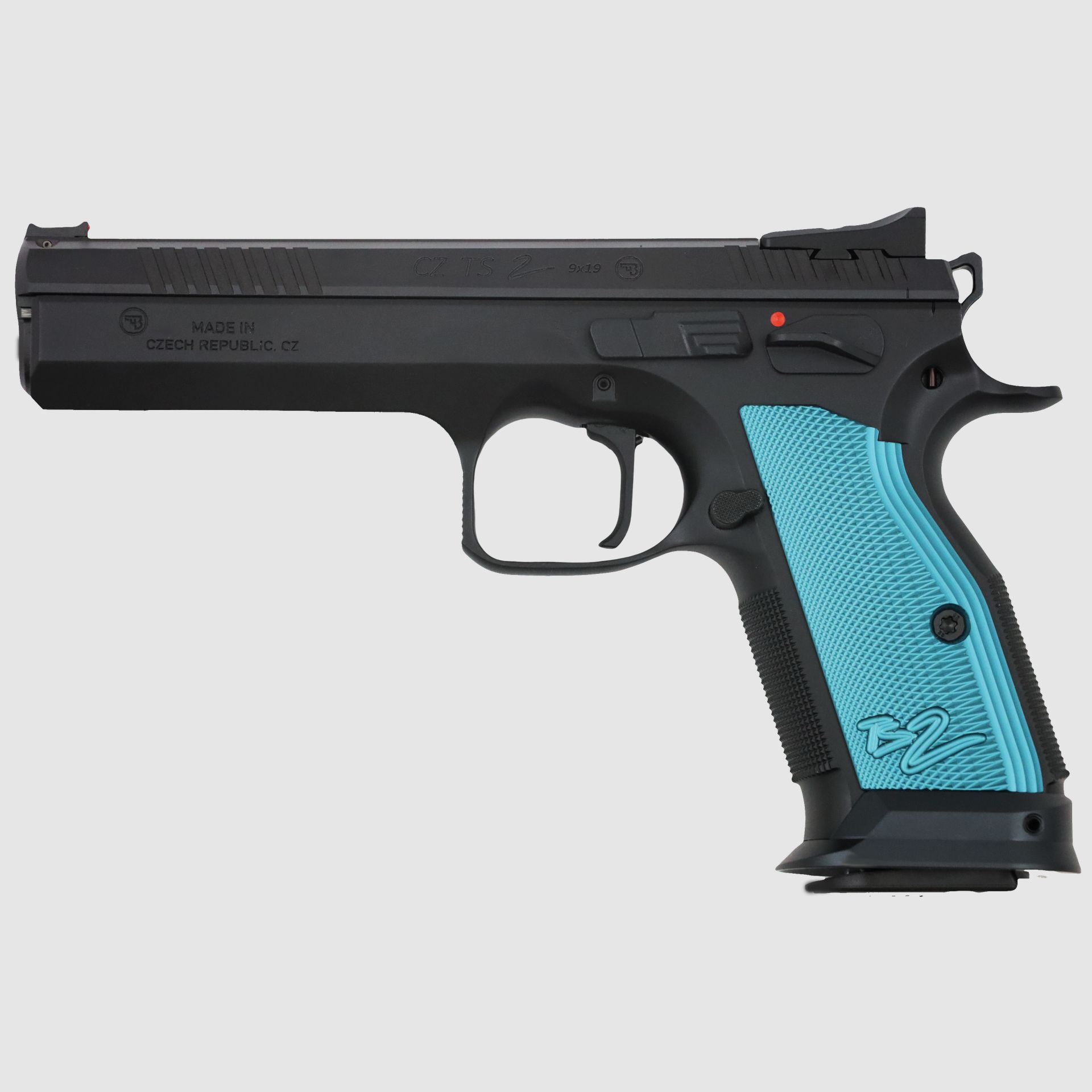 CZ Pistol TS 2 Silver "Kansas-City-Marking" – Special item