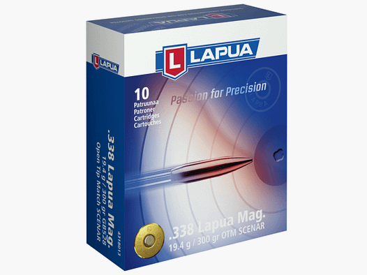 Lapua .338 LapuaMag Scenar 300 gr. -10 St.