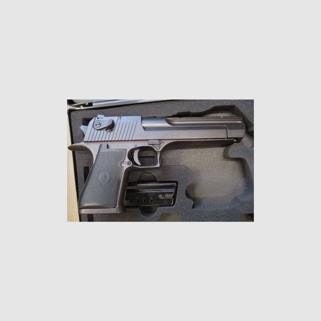 Pistole Desert Eagle Magnum Reserarch Israel ungeschossen aus Sammlung Desert Eagle