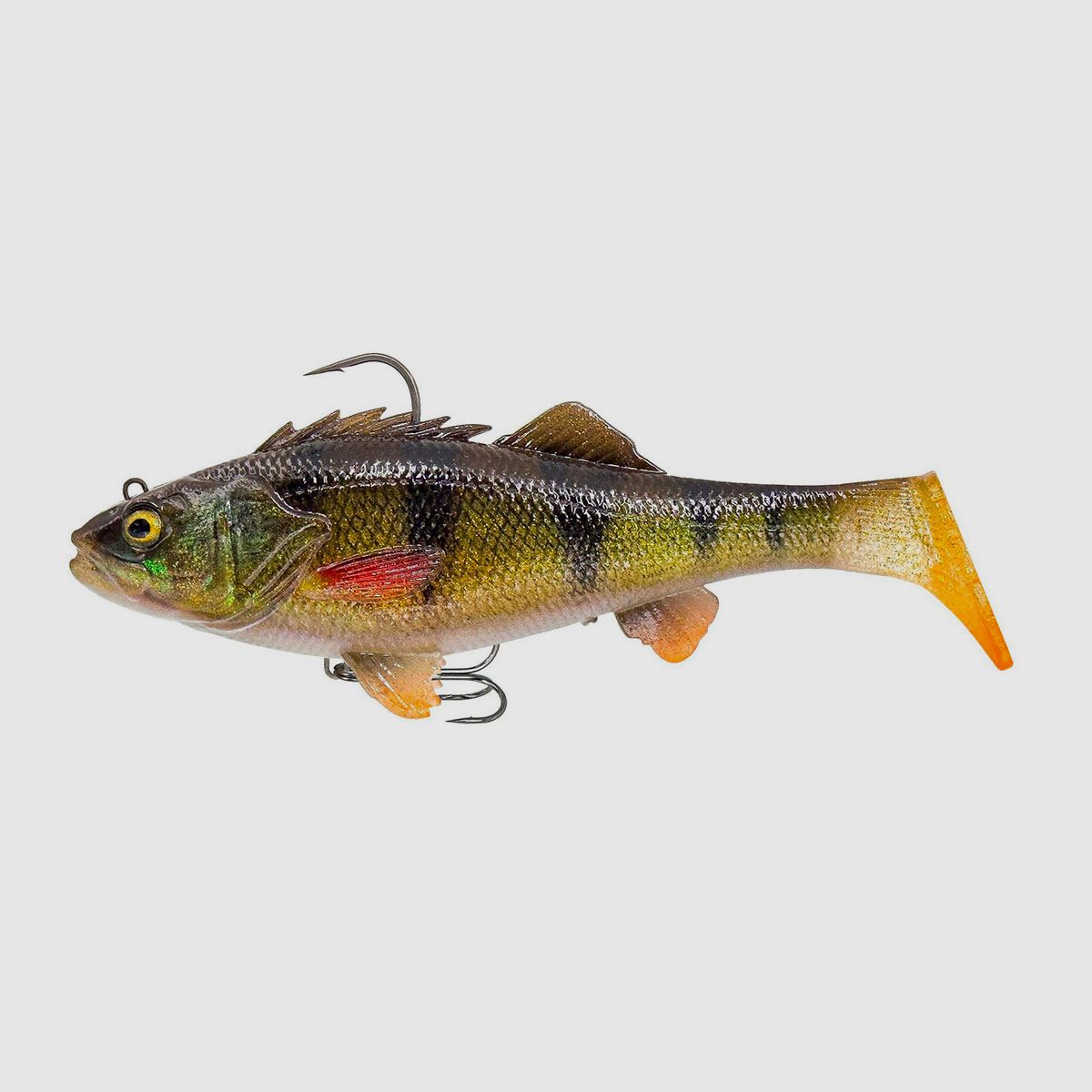 SAVAGE GEAR – 3D Barsch RTF 20cm / 137g Schnell sinkend | Brauner Barsch