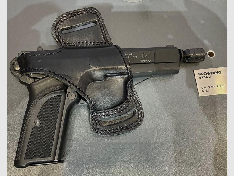 Lederholster für Walther P88, P22 (nicht die Ready), Browning GPDA9 *Rechtshänder*