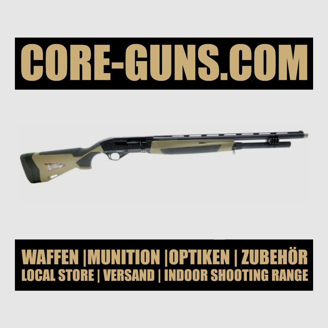Typhoon SLF Phoenix FPX Pro FDE Kaliber 12/76 Selbstladeflinte sofort verfügbar