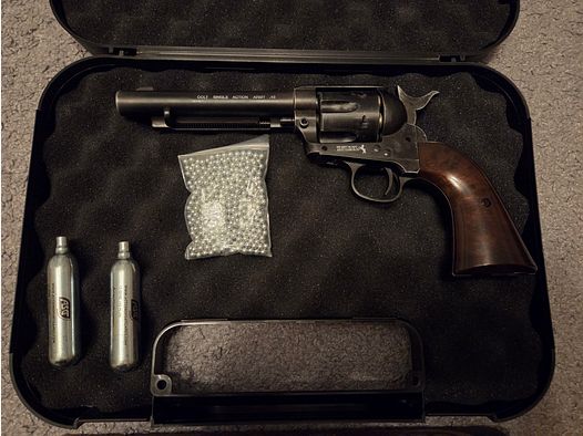Colt Single Action Army 45 antik CO2 Revolver 4,5mm BB