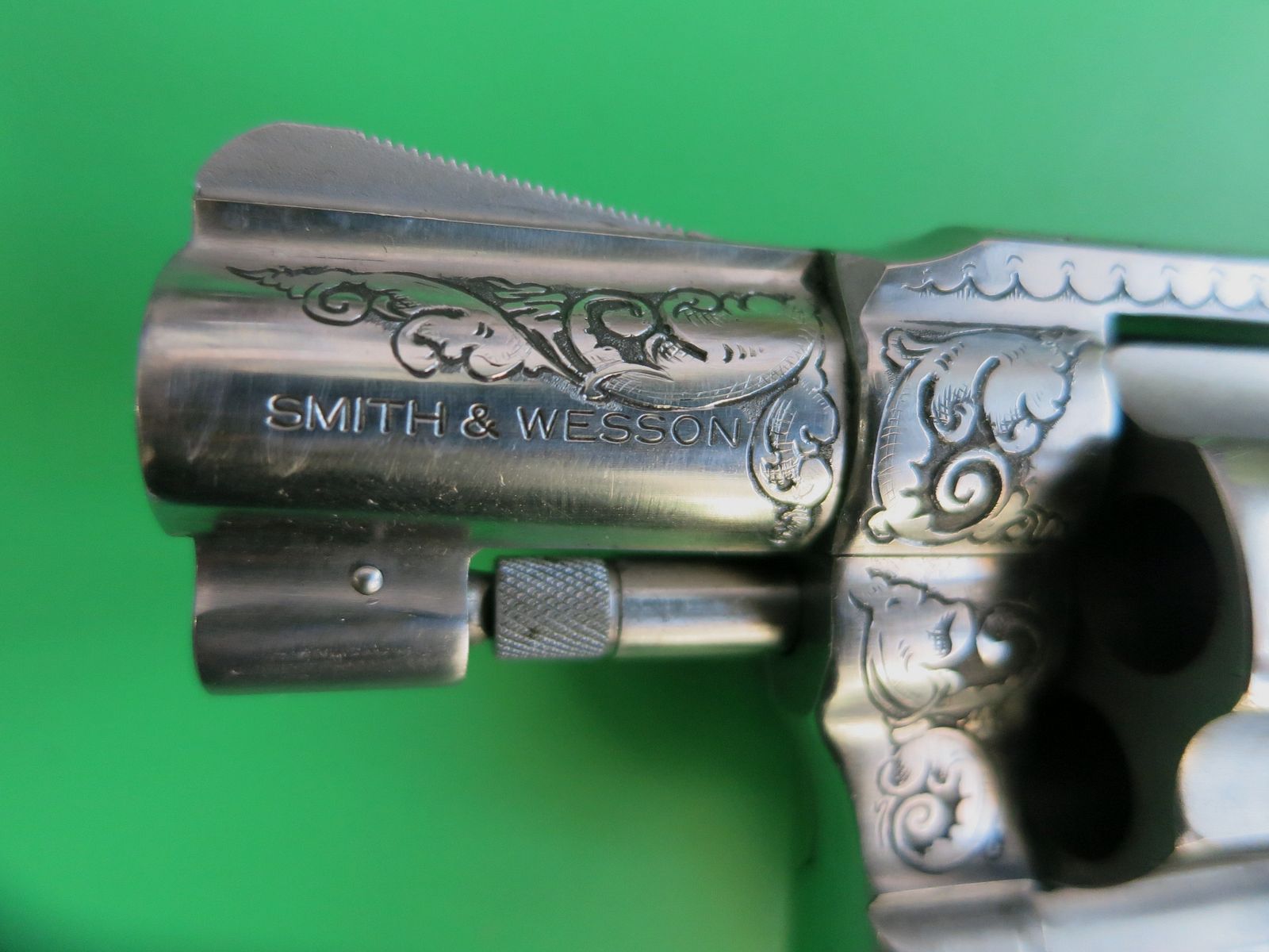 Revolver Smith&Wesson Mod. 60, .38 S&W Special, 2" Lauf, Edelstahl, Combat-Waffen Oschatz   #92, Bild 6 von 12
