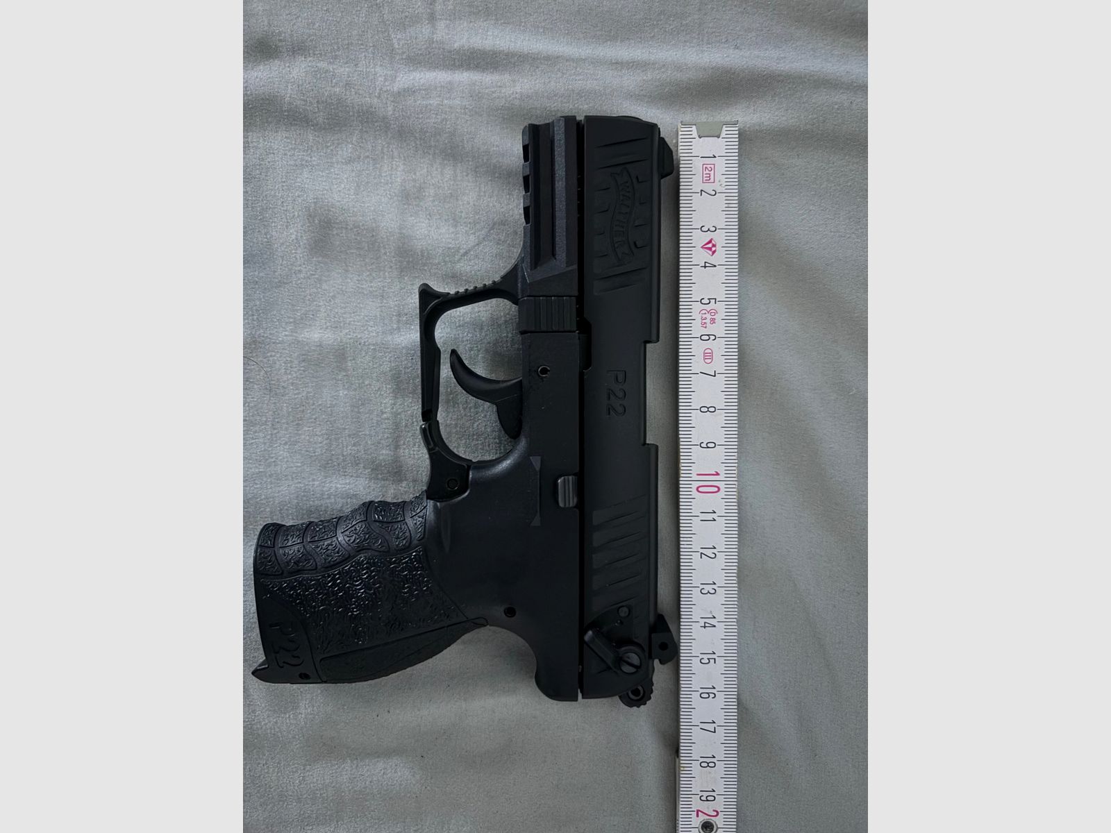 Walther P22 pistolet à blanc (cal. 9 mm P.A.K.), image 3 sur 14
