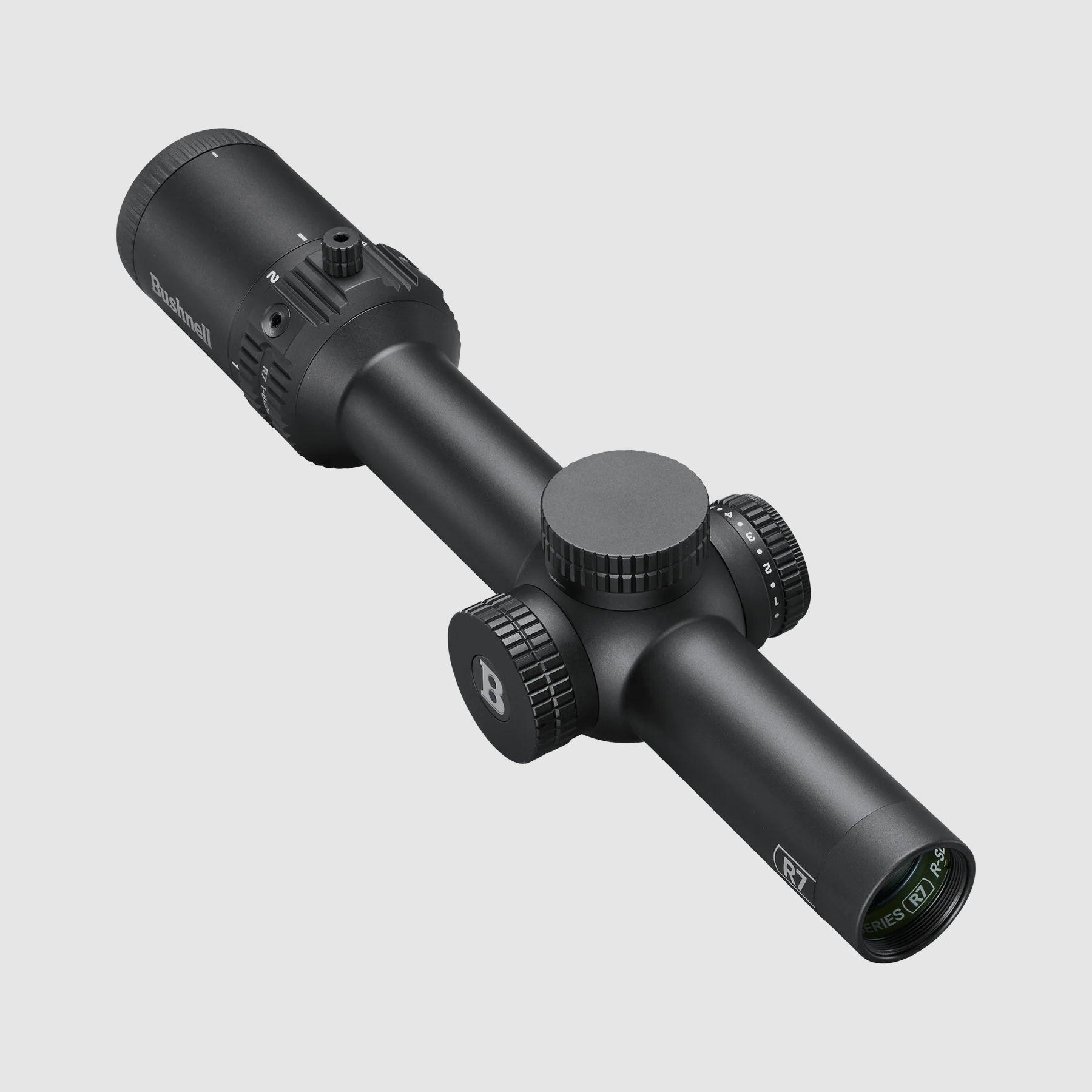 Bushnell R7 1-8x24 MRAD Richtkijker Duits #4 Verlichte Fiber Dot #BU-R7-1824M2
