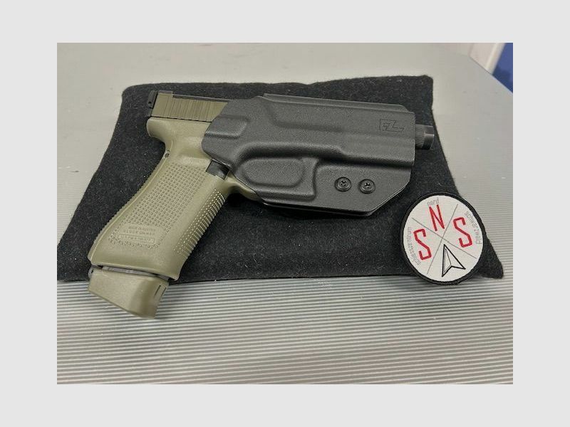 Primus Gear PMG Glock 19/23 Holster Kydex, noir, Tech-Mount