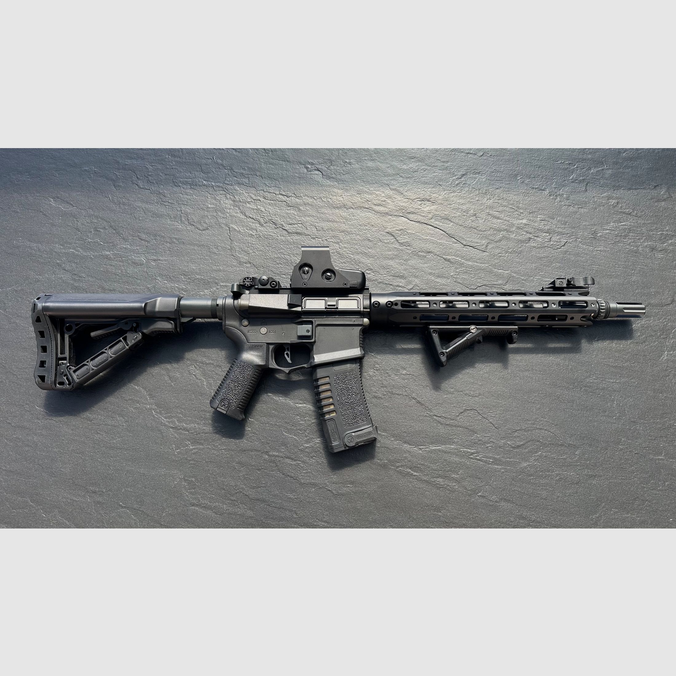 S-AEG complete set, like new (Ares Amoeba AM-009-BK)