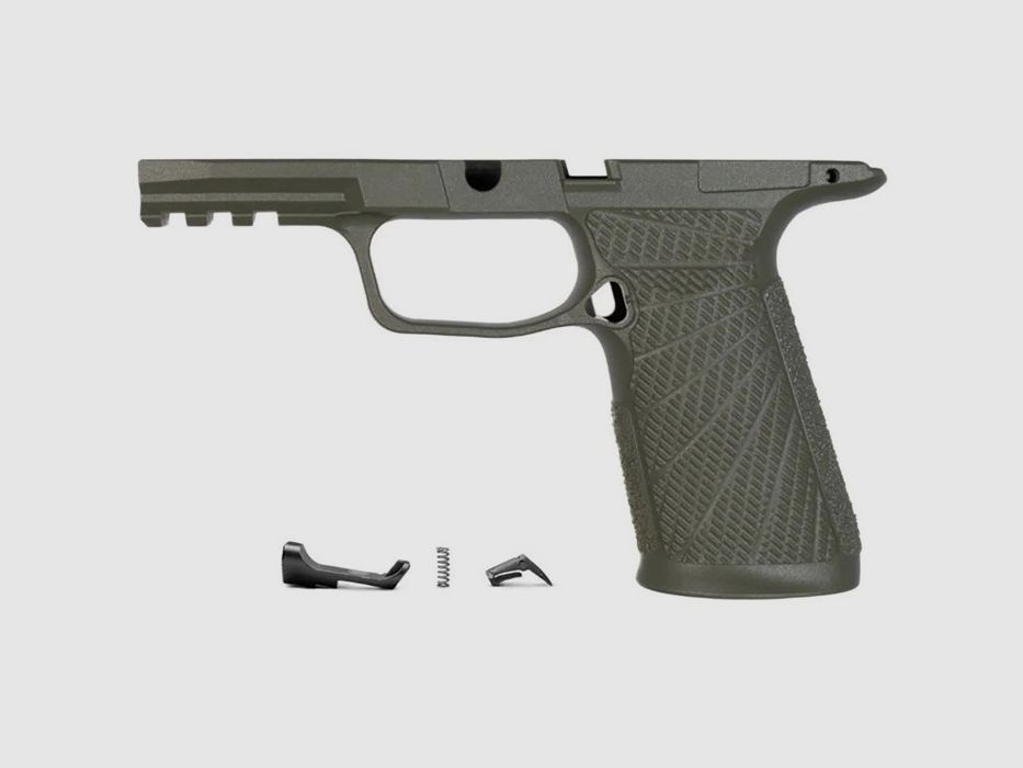 WILSON COMBAT WCP365 XMACRO GRIP MODULE NO SAFETY GREEN, imagen 2 de 2