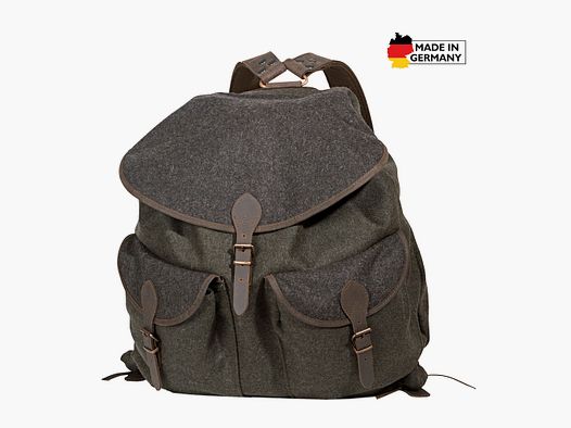 AKAH Loden-Rucksack lautlos grün/grau