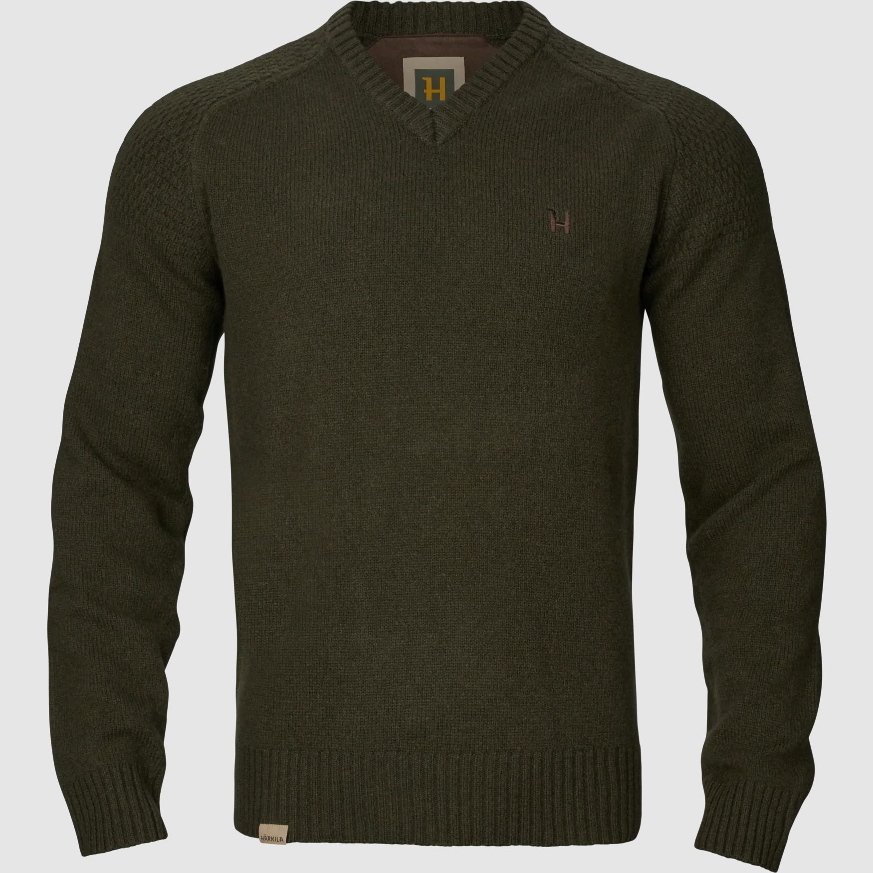 Härkila Vincent Pull en Merino à Col V Homme Rosin 3XL