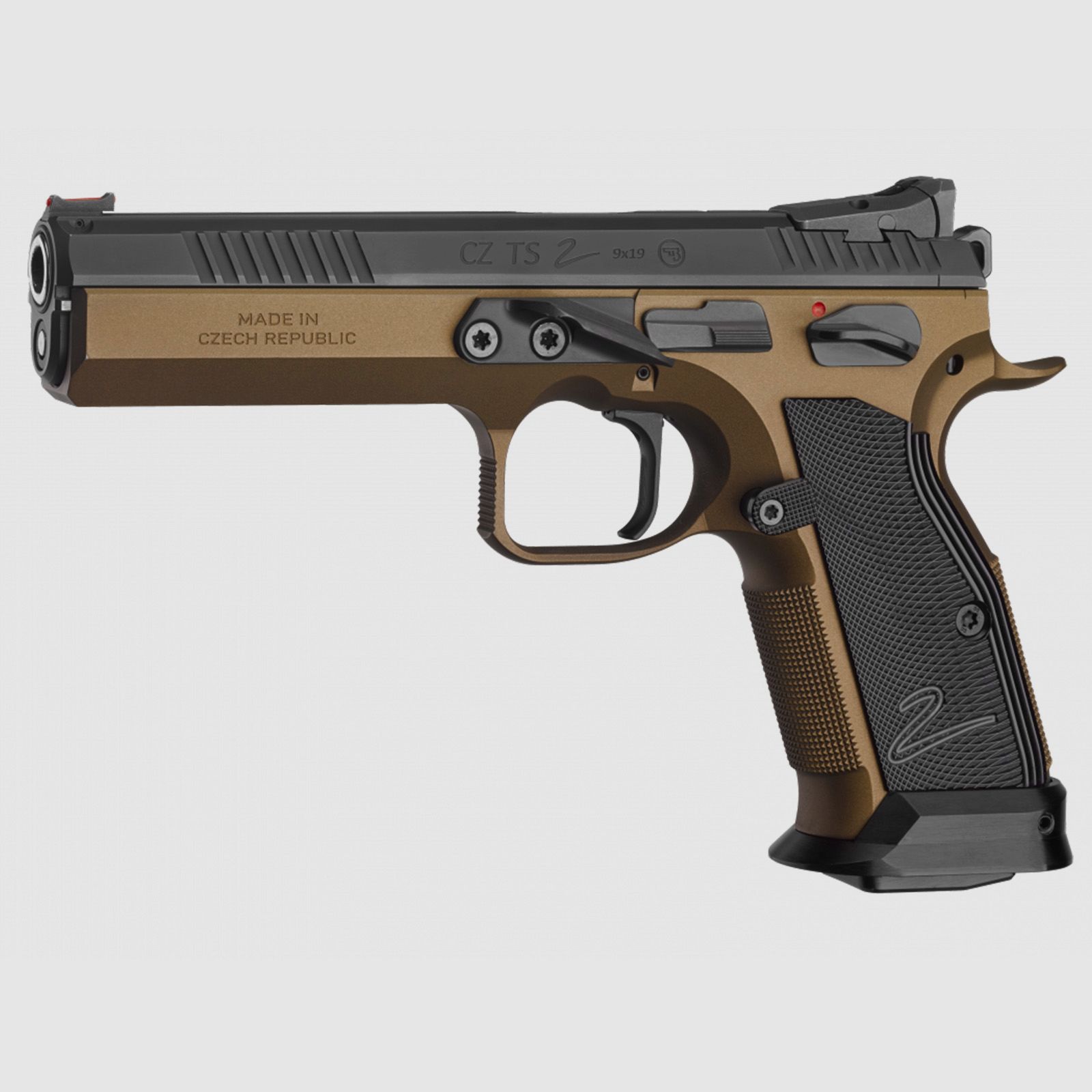 CZ 75 TS2 Bronze Profond 9mmLuger, image 1 sur 11
