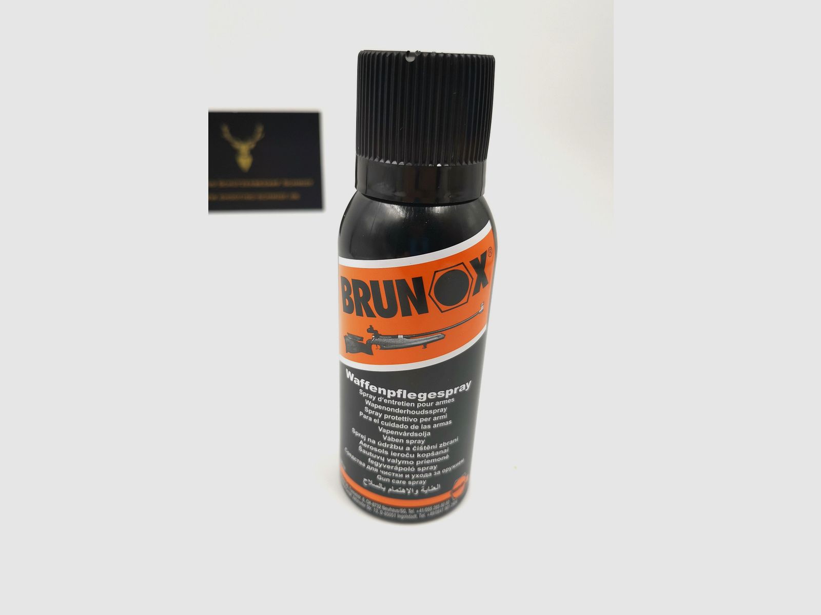 Brunox Waffenpflegespray 300ml Waffenpflege & Reiniger Reinigungsspray Spray Jagd Sport Sammlerwaffe