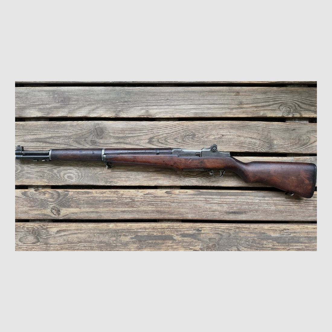 Garand Mod. US - M1 Juni 1942 Originalzustand mit Bajonette US 65 .30-06Spring