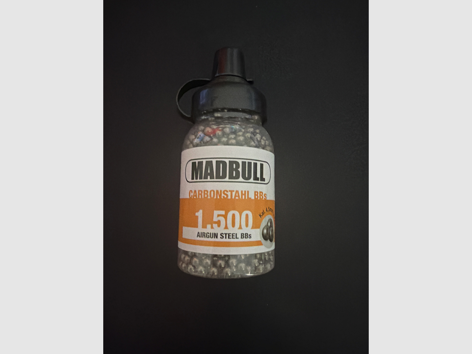 MADBULL Billes en acier au carbone – 4,5 mm (.177) Billes en acier pour pistolet à air 1500pcs
