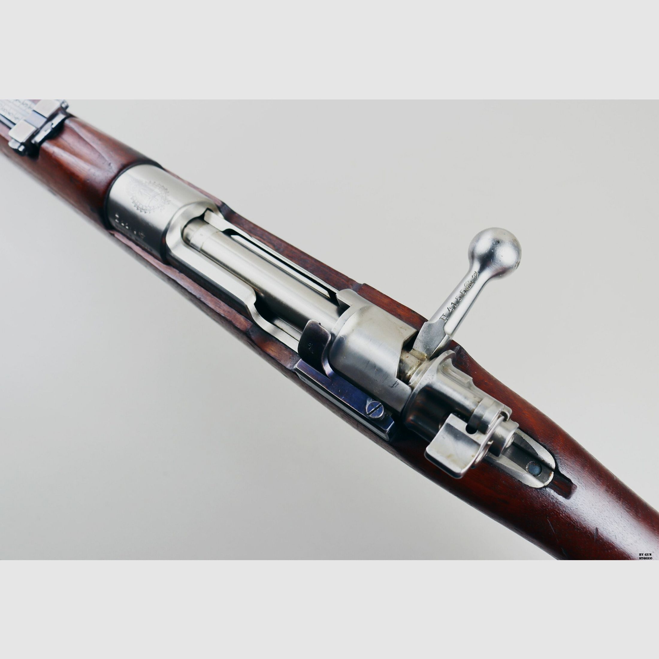 Rifle DWM mod. Mauser Argentino 1909 cal. 7.65×53 serial number H4155, image 11 of 21
