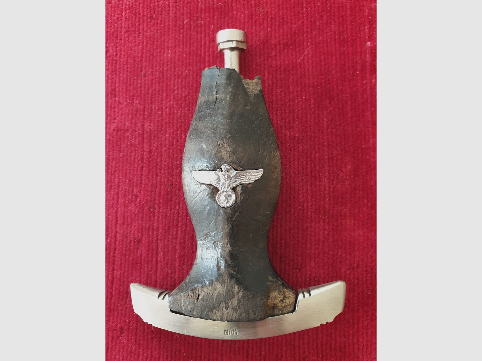 2 WK Originale untere Parierstange und Kopfschraube für SA oder SS Dienstdolch , Bild 1 von 9